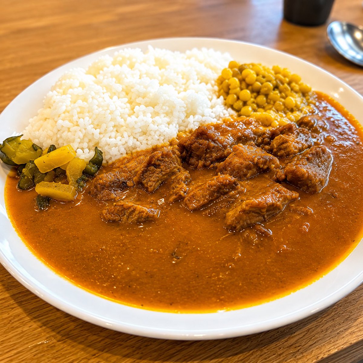 currygent_nft's tweet photo. 写真NGの店だったのでイメージ画を。
※神田カレー食べ歩きスタンプラリーです。

うん、塩っぱい💦

ここのが特別というわけではなく外食のカレーがこれほど塩っぱかったとは…

塩分制限があったことで食生活、味覚が変わりました。

薄味の味覚はキープしていきたいです。 https://t.co/TL3WNFuPRc