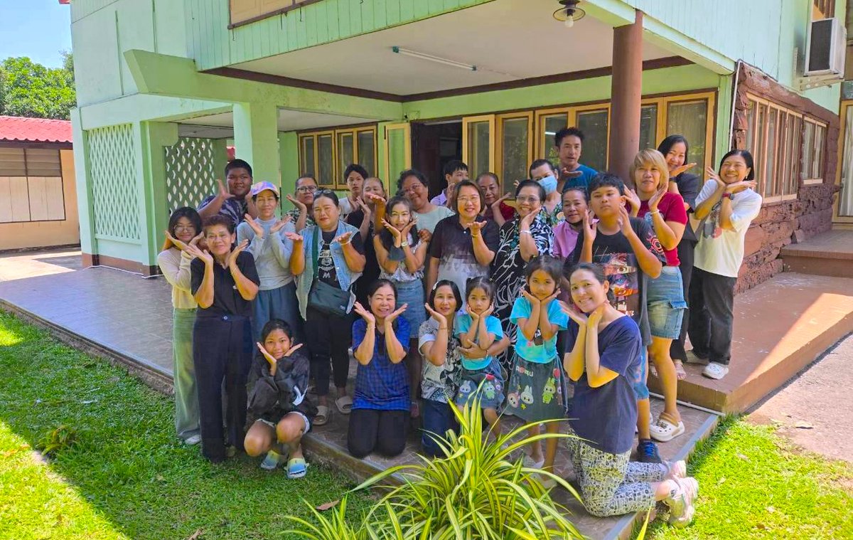 AhfThailand's tweet photo. Ordinary moments, extraordinary warmth. ❤️
AHF Thailand proudly supported the "Family Camp" at Queen Savang Vadhana Memorial Hospital in Sriracha last July. It was a joy to provide a space for parents and kids to connect through learning and creative fun!
#AHFThailand https://t.co/iq8aC4mj77