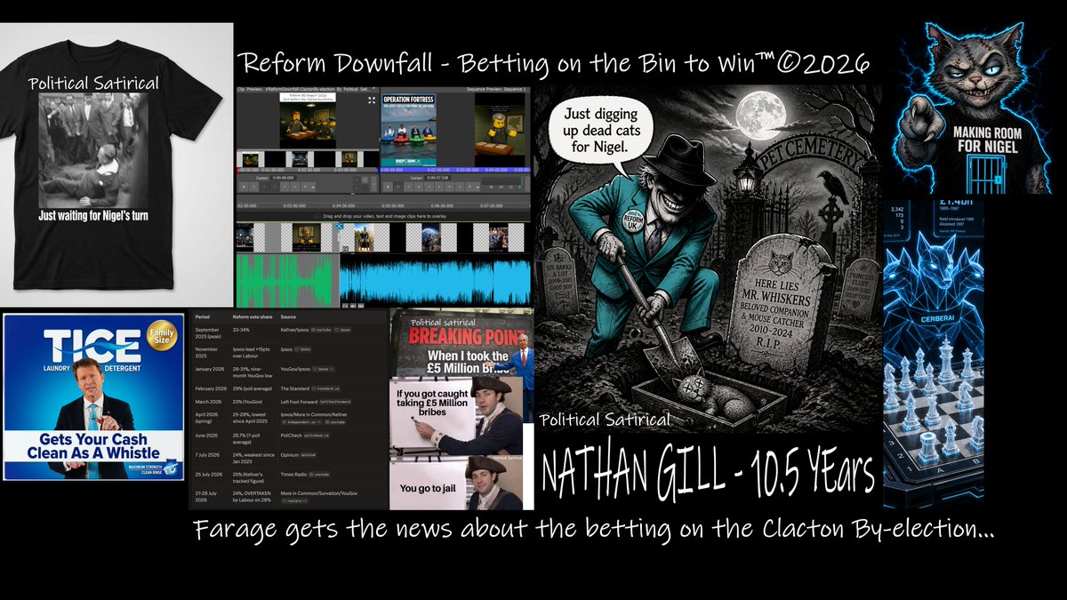 PS_is_Back's tweet photo. #ReformDownfall #BettingOnTheBinToWin #Farage #CountBinface #Reform #ReformUK
Richard “Dickie from Dubai” or “Dick Tide” Tice drops the bad news…
https://t.co/9U3eKL9FxR https://t.co/923KZdoZg7