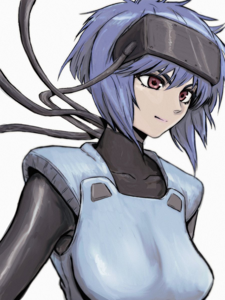 CyberpunkAnime's tweet photo. Ghost in the Shell: Stand Alone Complex (2002)

That piercing crimson gaze, perfectly on-model. The utilitarian lines of her VR gear and tactical vest cut a striking profile, with her signature choppy blue mane adding that vibrant dash of cyberpunk chic. Pure Major Kusanagi. https://t.co/x3gc4CRveS