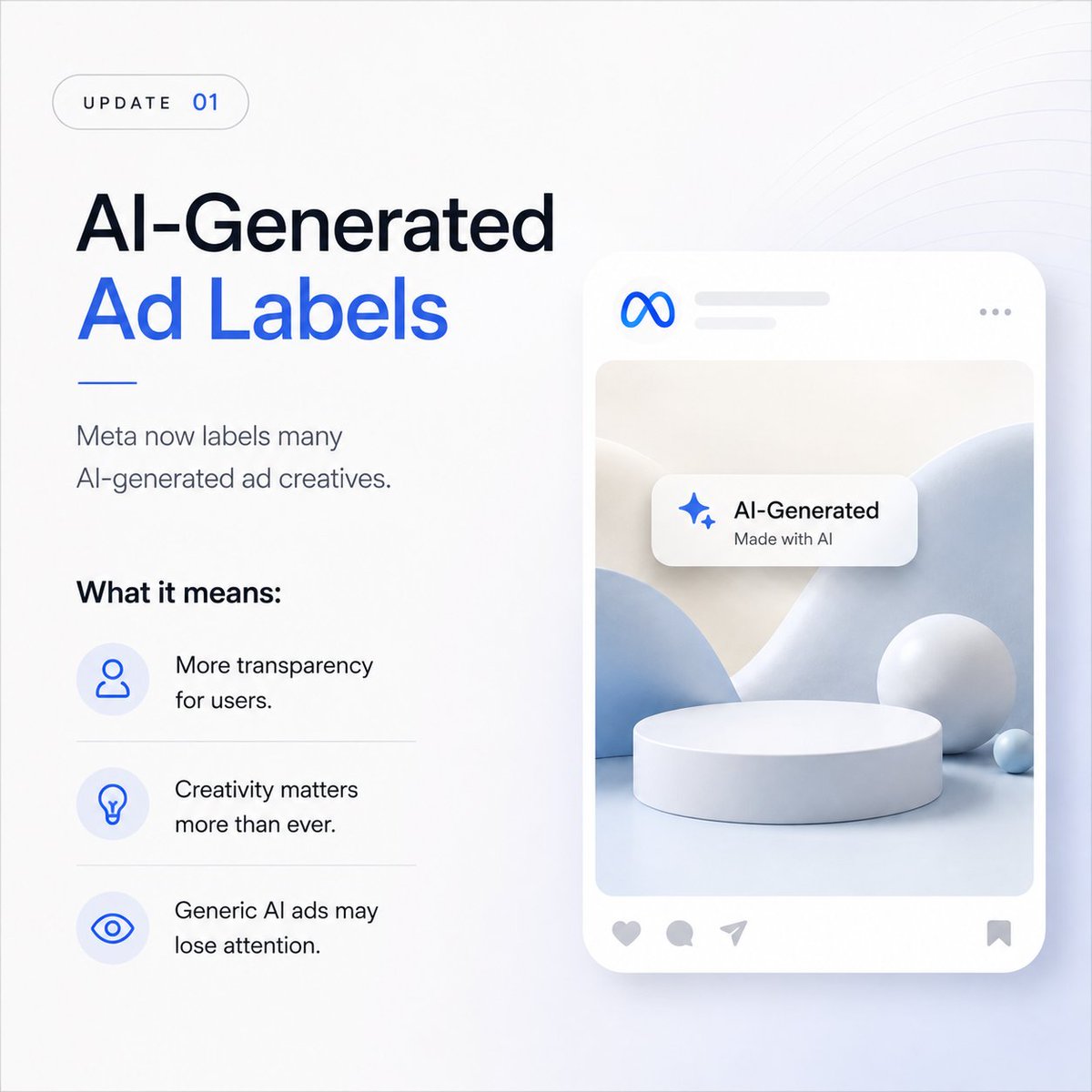 spotnxt's tweet photo. 3 Meta Ads updates every advertiser should know before spending another dollar.

#MetaAds #DigitalMarketing #AI #PerformanceMarketing https://t.co/vueXHEiD9x
