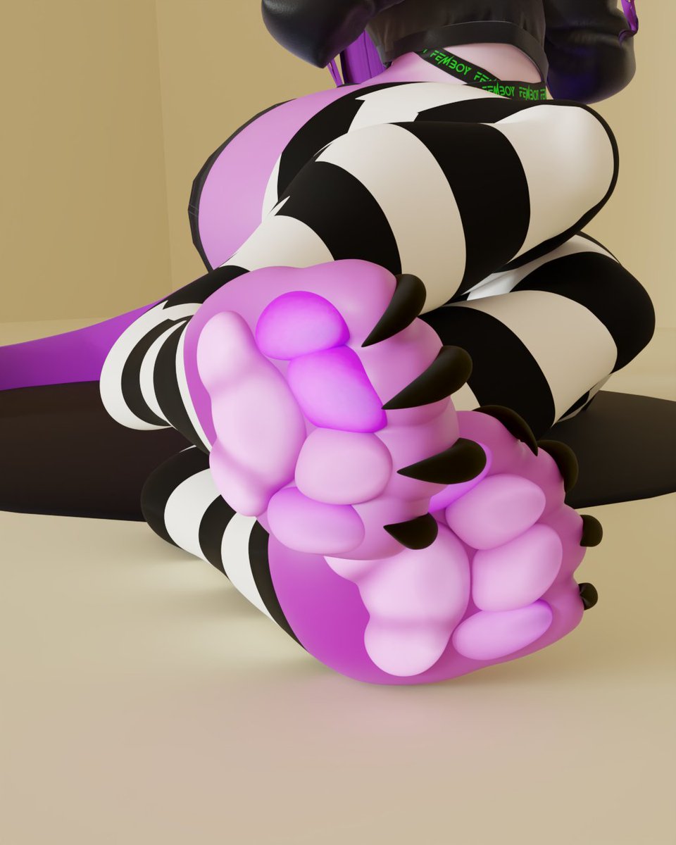 NonaFurryOG's tweet photo. Mash patitas UwU!!! Estas si las van a considerar SFW? >w< solo son adorables waaa

#Furry #Blender3D #Paws https://t.co/E8x4yjkDc8