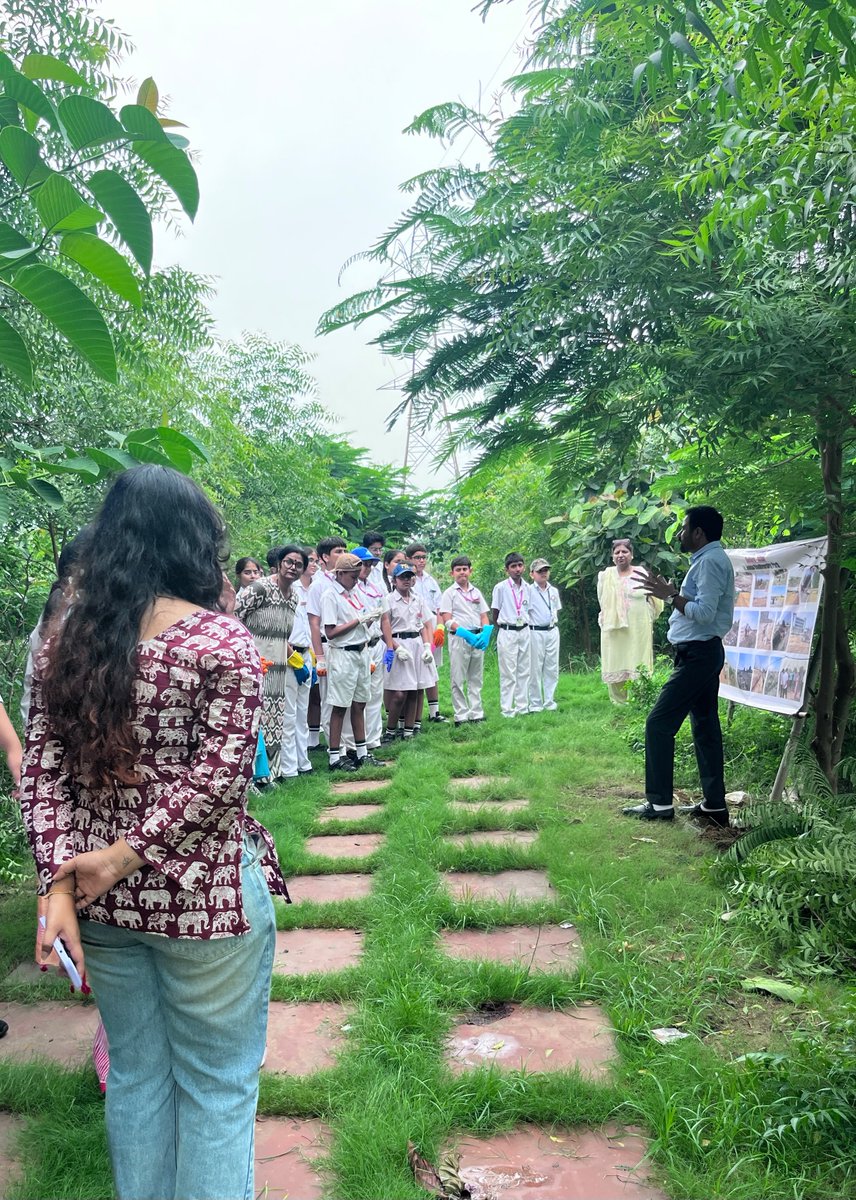 vikranttongad's tweet photo. #Learning, #Planting &amp; #Restoring Nature: #DPS Students Visit Our #Biodiversity Park

Recently, we had the opportunity to organize a plantation drive at the upcoming #Biodiversity Park in Gr. Noida West along with the students of Delhi Public School (DPS). https://t.co/Ln7dZ7rBxW