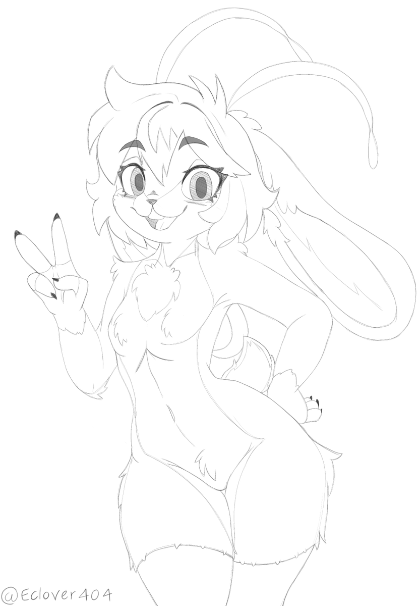 Eclover404's tweet photo. Martian Bunny https://t.co/qas0U61XaL