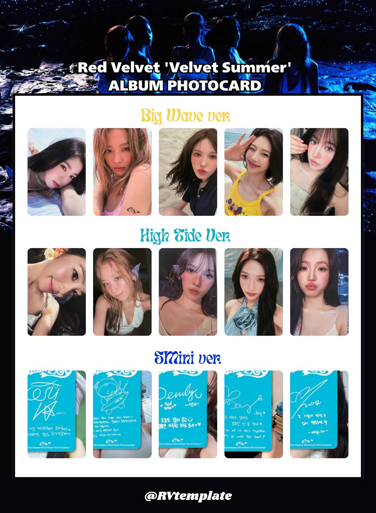 Red Velvet template on X: 