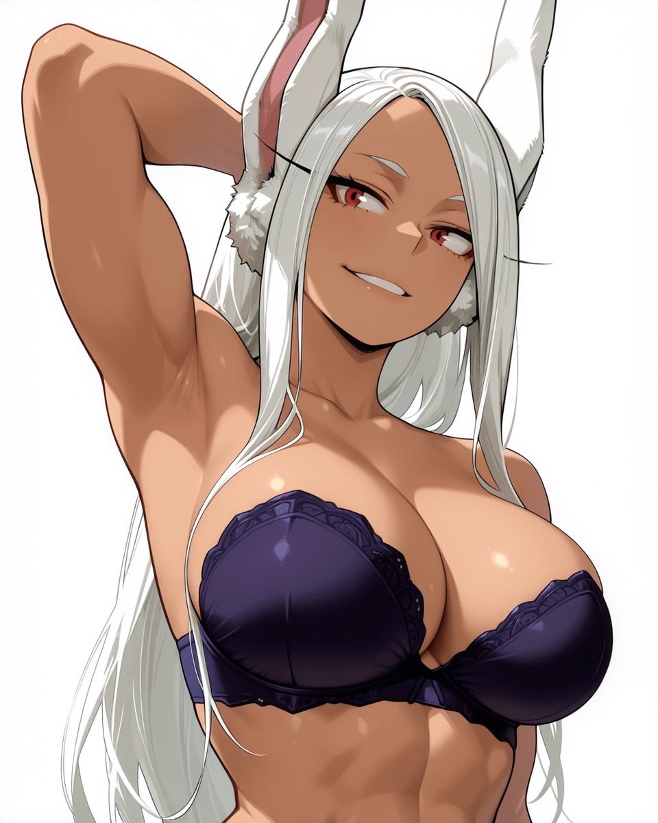 Perfect_Cin's tweet photo. Mirko - My Hero Academia  
#mirko #MyHeroAcademia #animegirl #aianime #waifu https://t.co/vRru6rYp6X
