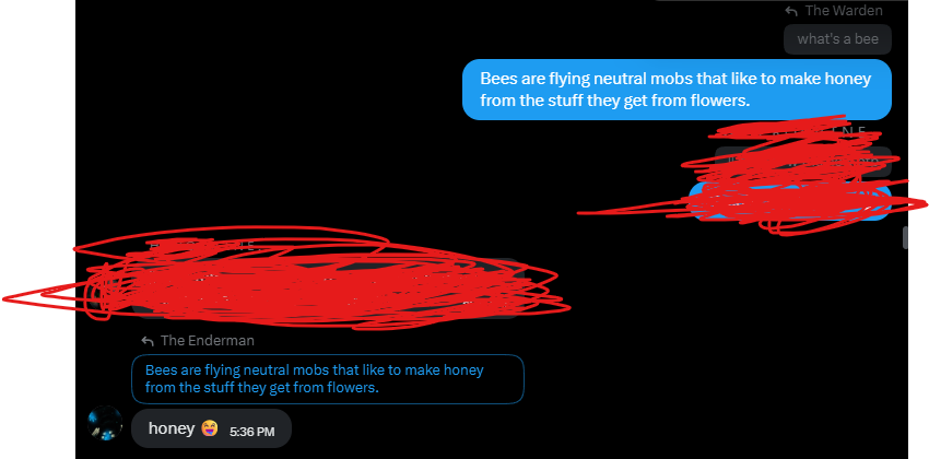 BlockGriefer's tweet photo. @THESCULKINGDEAD "I may or may not have said something to them that would've made them really want to." https://t.co/zLG0mqcptE