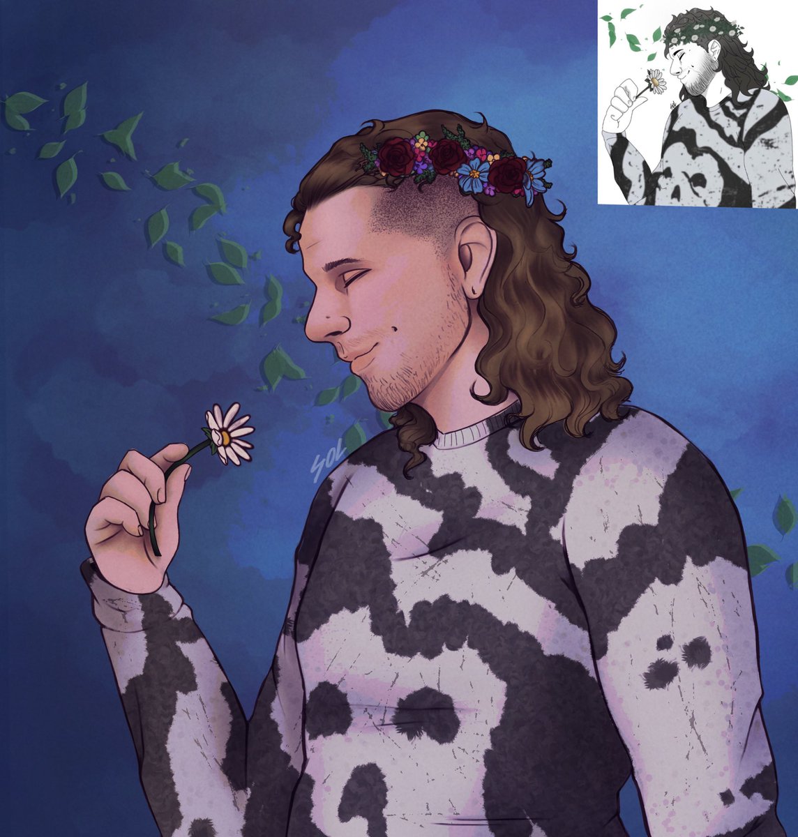 x_Solara_x's tweet photo. I wanted to recreate this drawing I did a couple years ago 
#a7x #mshadows https://t.co/hLmuGUxY0U