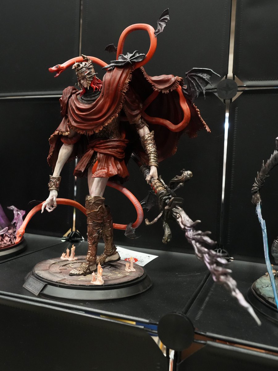 DORAPIECETOYKOY's tweet photo. Siye Lin司夜さんの作品

『ELDEN RING』
串刺し公、メスメル

『DARK SOULS III』
冷たい谷のボルド

冷たい谷の踊り子

📍WF2026Sにて撮影 https://t.co/CIqSWBLzNk
