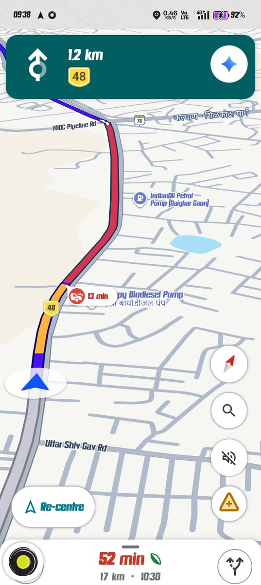 saurabhcn's tweet photo. Kalamboli to shilphata @MTPHereToHelp please help sir we stucked here from last 20 mins https://t.co/OFiwQ6ekZp