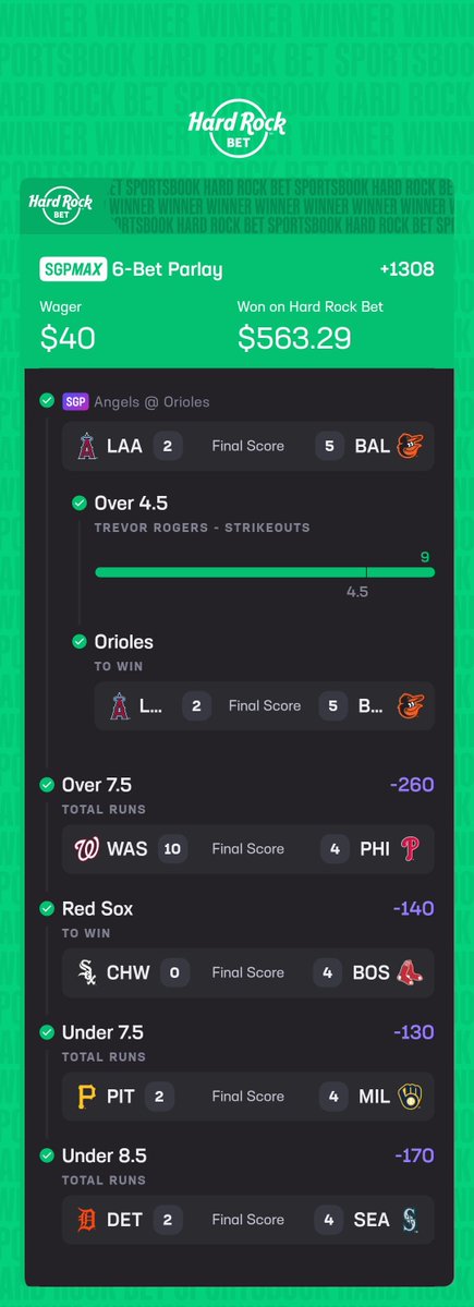 Pictorin1's tweet photo. I am dropping more 6 picks tmr, let's go oooo 🥳🥳🥳 #mlb #mlbpicks #parlay #hardrock #bets https://t.co/3G8g5OIBY2