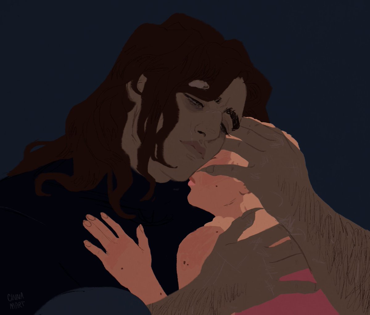 cinnamart's tweet photo. Dom thinkin ab all the ppl he'd kill if she asked him to or somethin idk https://t.co/0ROKBCjPxr