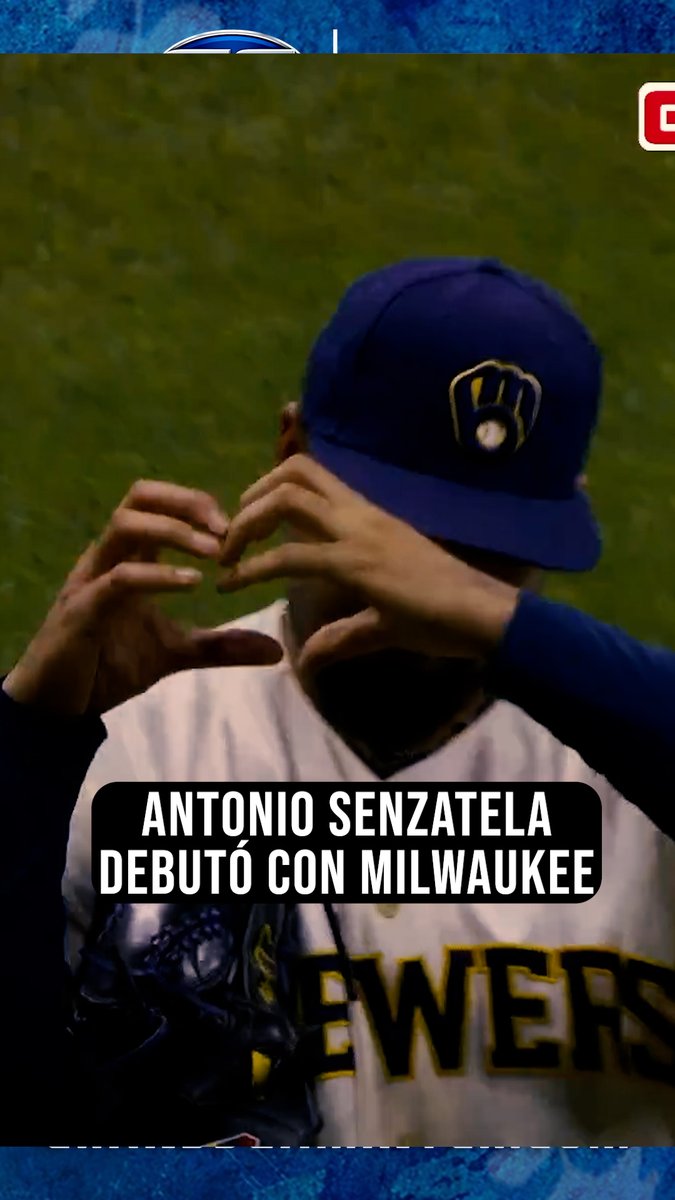 GrandSlamInter's tweet photo. ANTONIO SENZATELA DEBUTÓ CON LOS CERVECEROS DE MILWAUKEE.

Fue llamado en la séptima entrada para sacar el último out de la entrada.  @pastvdeportes    #MLB #antoniosenzatela #milwaukeebrewers #milwaukee #venezuela RT https://t.co/a8djyDJTPt