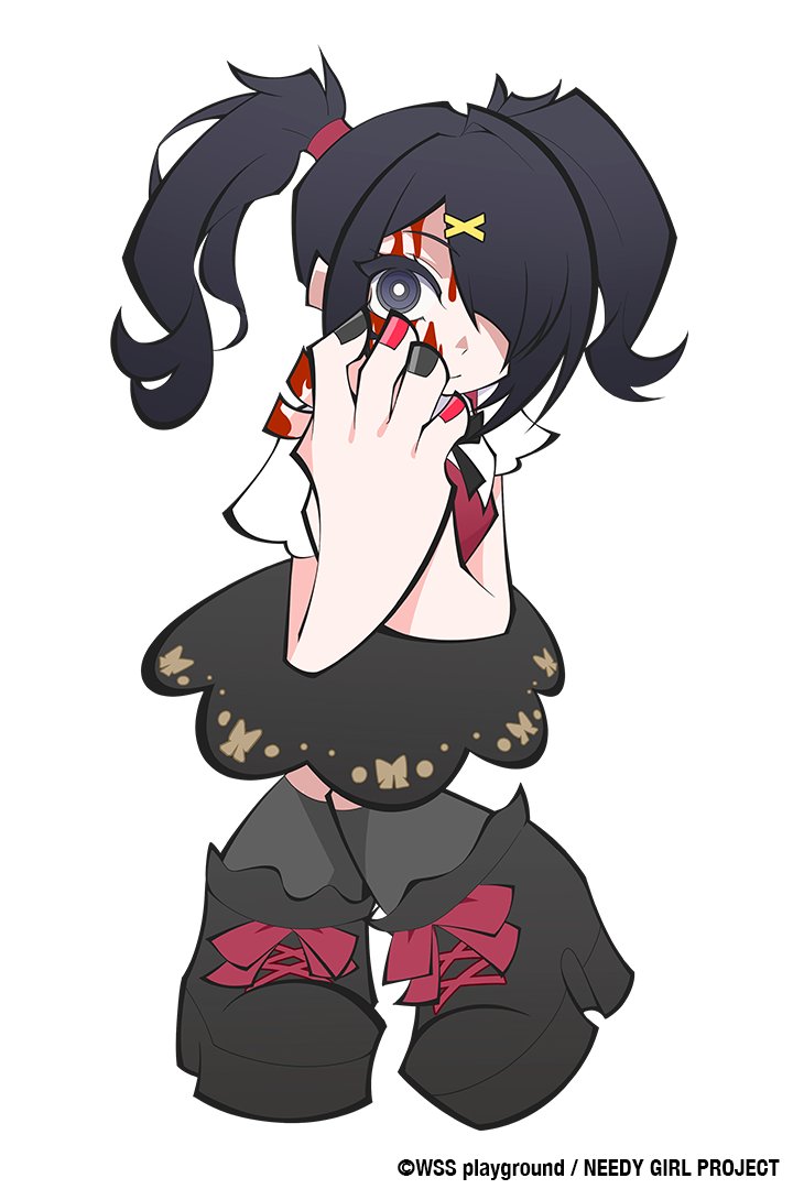 needygirl_o's tweet photo. ／
📢描き下ろしイラスト公開
　①あめちゃん🖤
＼

イラスト：OkiCha先生（@oki_C_ha_CCC）
ちょうてんジャンボくじ2の開催期間は【9月27日24:00】まで！

▼購入はこちら▼
https://t.co/7IW6oA4Qo0 

#ニディ��� #NEEDYGIRLOVERDOSE https://t.co/dFGqFY02CL