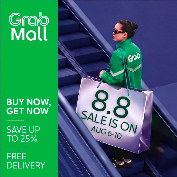 grabph's tweet photo. Get your full beat at a slashed price. 🙂‍↕️💋

Grab your beauty faves this 8.8 and save up to 25% with free delivery. Shop na!

Per DTI Fair Trade Permit No. FTEB-263647 Series of 2026 https://t.co/Fy8Tjw1ert