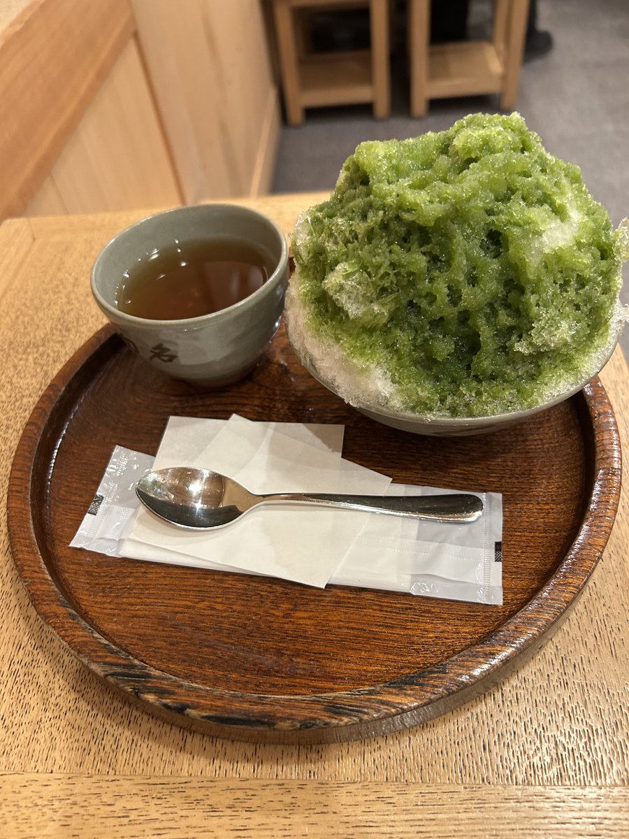 mr8s6's tweet photo. 赤福氷🍧
美味い😋 https://t.co/8gpcvmSmni