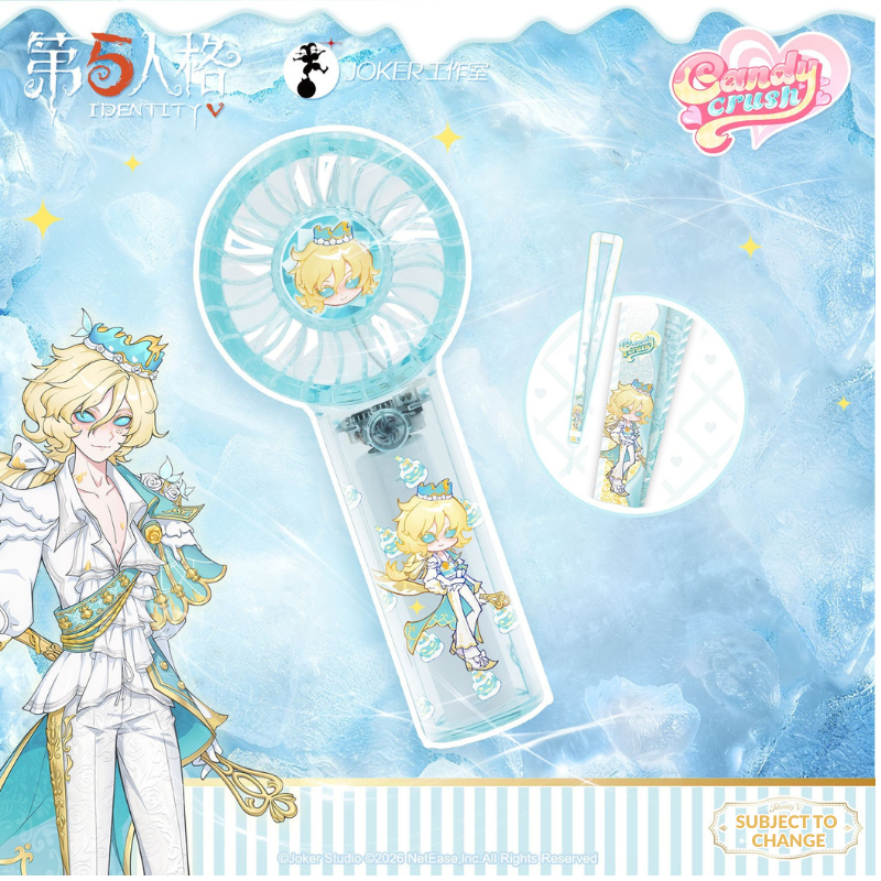 neteasestore's tweet photo. 🧊Stay cool with our #IdentityV handheld mini fans!
Shop: https://t.co/DLptCoA49z

#idv #neteasestore #idvgame #identityvgame #第五人格 #제5인 https://t.co/Z2tzRWGwLe