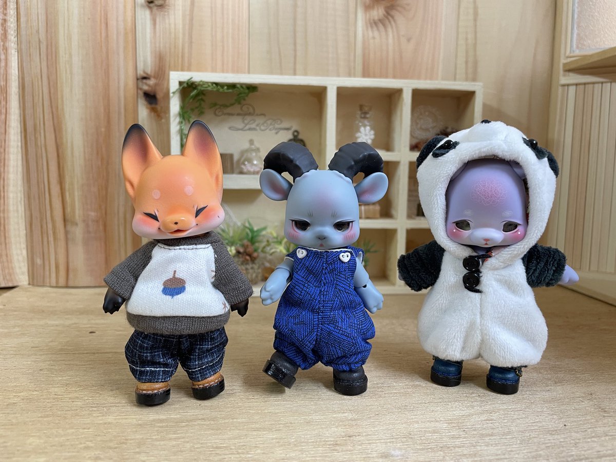 cocoriang ディラーさま製お洋服小物set kumukuku cocoriang ディーラーさま製 お洋服set kumukuku ぬいぐるみ・人形