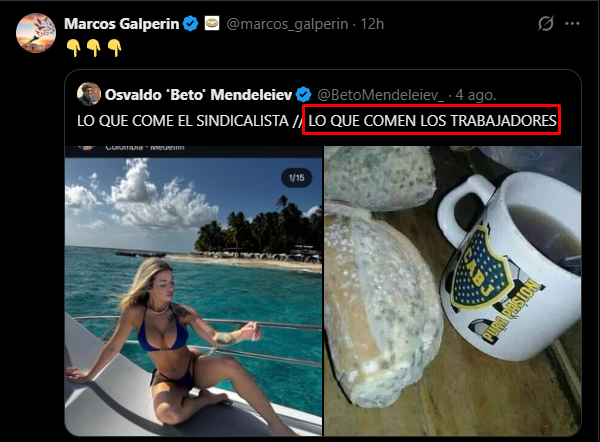 Gabrielaivy66's tweet photo. el empresario evasor marcos garcharin reconoce que los empleados son precarizados a pesar de su plusvalor https://t.co/uncXtBNMXs