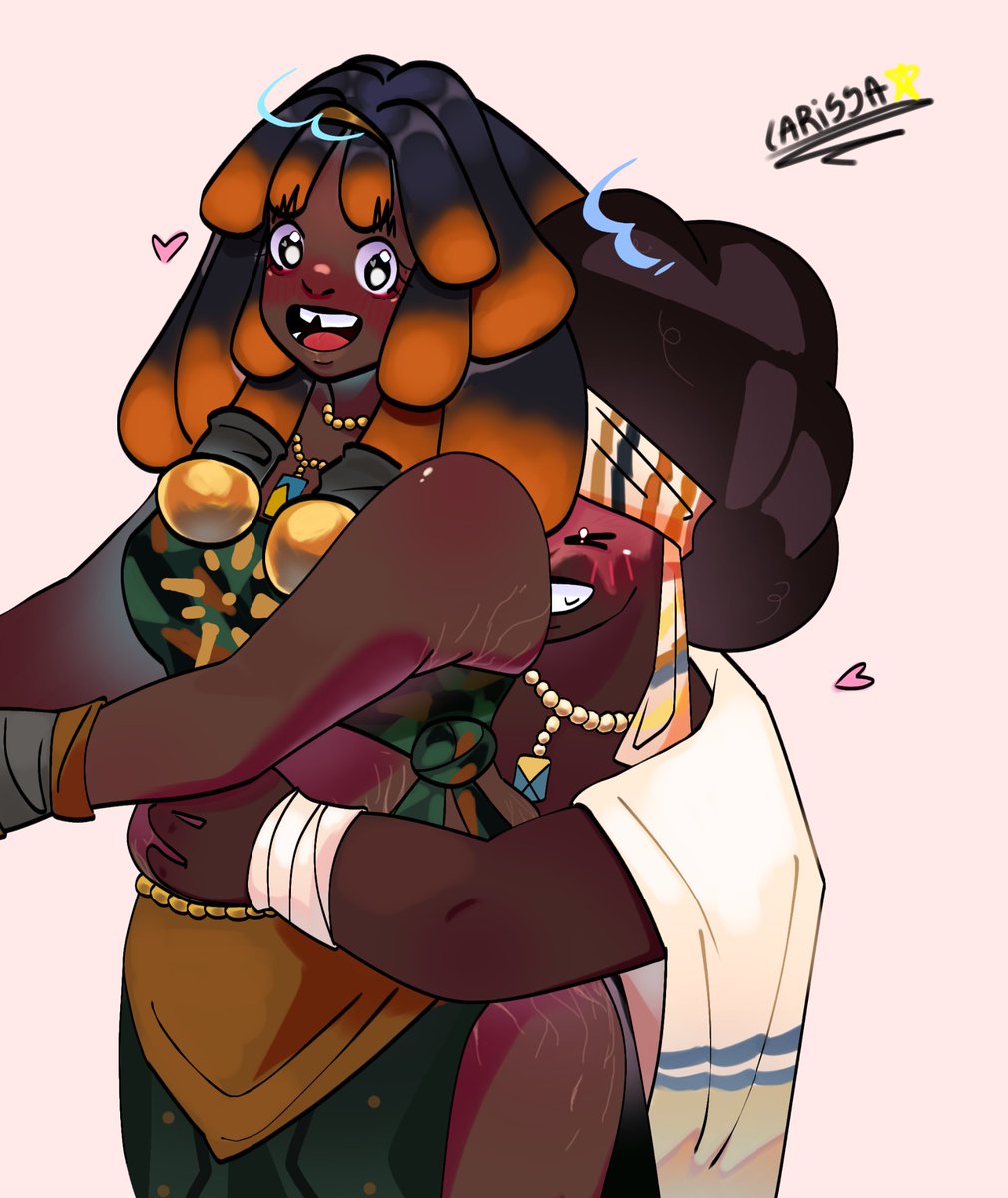 Laribynime11's tweet photo. Hehehe 😁❤️ fanart para @WTrashart 
#HoldnoGold #art https://t.co/W5ynZDK172