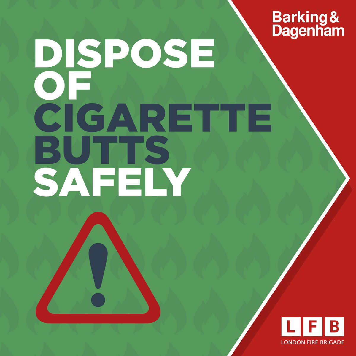lbbdcouncil's tweet photo. The ground is very dry at the moment, so we’re reminding everyone to stay fire safe in our parks and open spaces. 😎 ☀️ 

Small actions can prevent serious fires. 

Let’s all do our part to keep our borough safe. https://t.co/aVmMsNQMO2