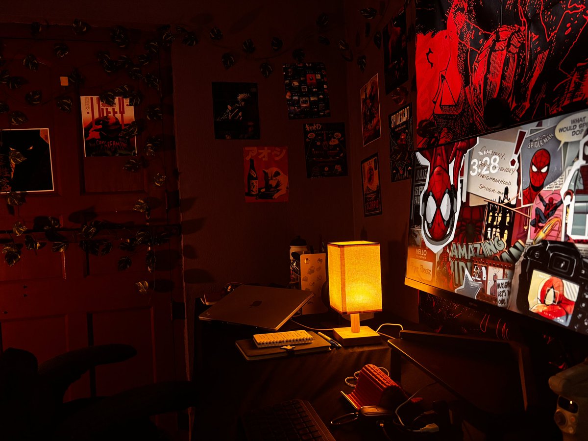 codeswithroh's tweet photo. making my room a lil bit more aesthetic 

what would u rate her decorating skills? https://t.co/m3ULfjqKDj