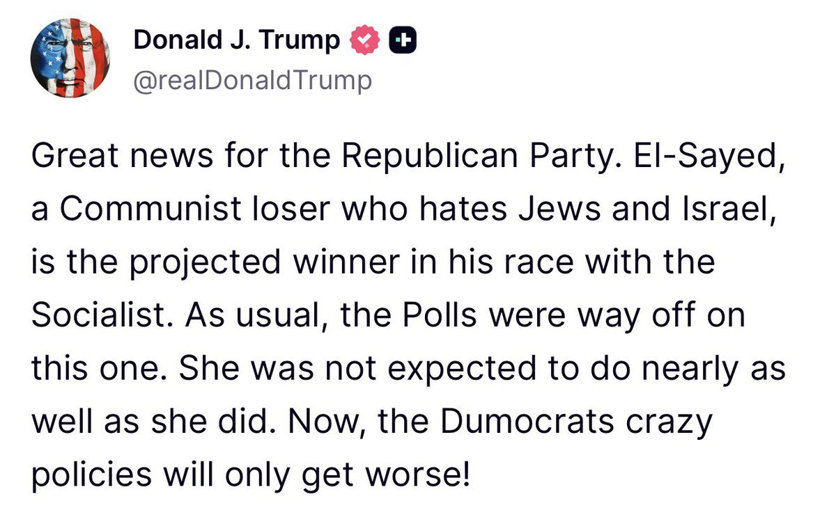 MA_GA_Q's tweet photo. If Michigan votes the commie terrorist in office, they get what they deserve. https://t.co/Rsb0teOZ14