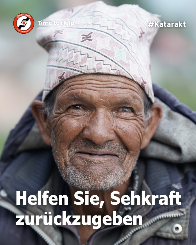 Time_To_Help's tweet photo. Gegen vermeidbare Erblindung durch Katarakt-Operationen!

Auf Grund fehlender medizinischer Versorgung leben Millionen Menschen in Dunkelheit – obwohl der Graue Star mit einem einfachen Eingriff heilbar ist.

 Mit 100 Euro unterstützen Sie die Katarakt-Operation an einem Auge und schenken einem Menschen wieder Sehkraft und Lebensfreude.

Schenken Sie Augenlicht. Schenken Sie Hoffnung. 

Jetzt spenden und helfen: https://t.co/2lECx5guQ9
