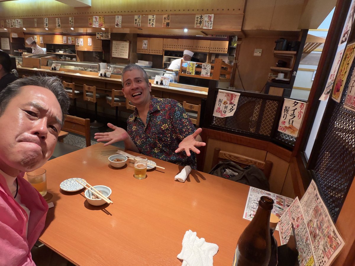 ichizoshunputei's tweet photo. 兄弟弟子でサシ飲み‼️癒されます👍 https://t.co/4YhsF63MlB