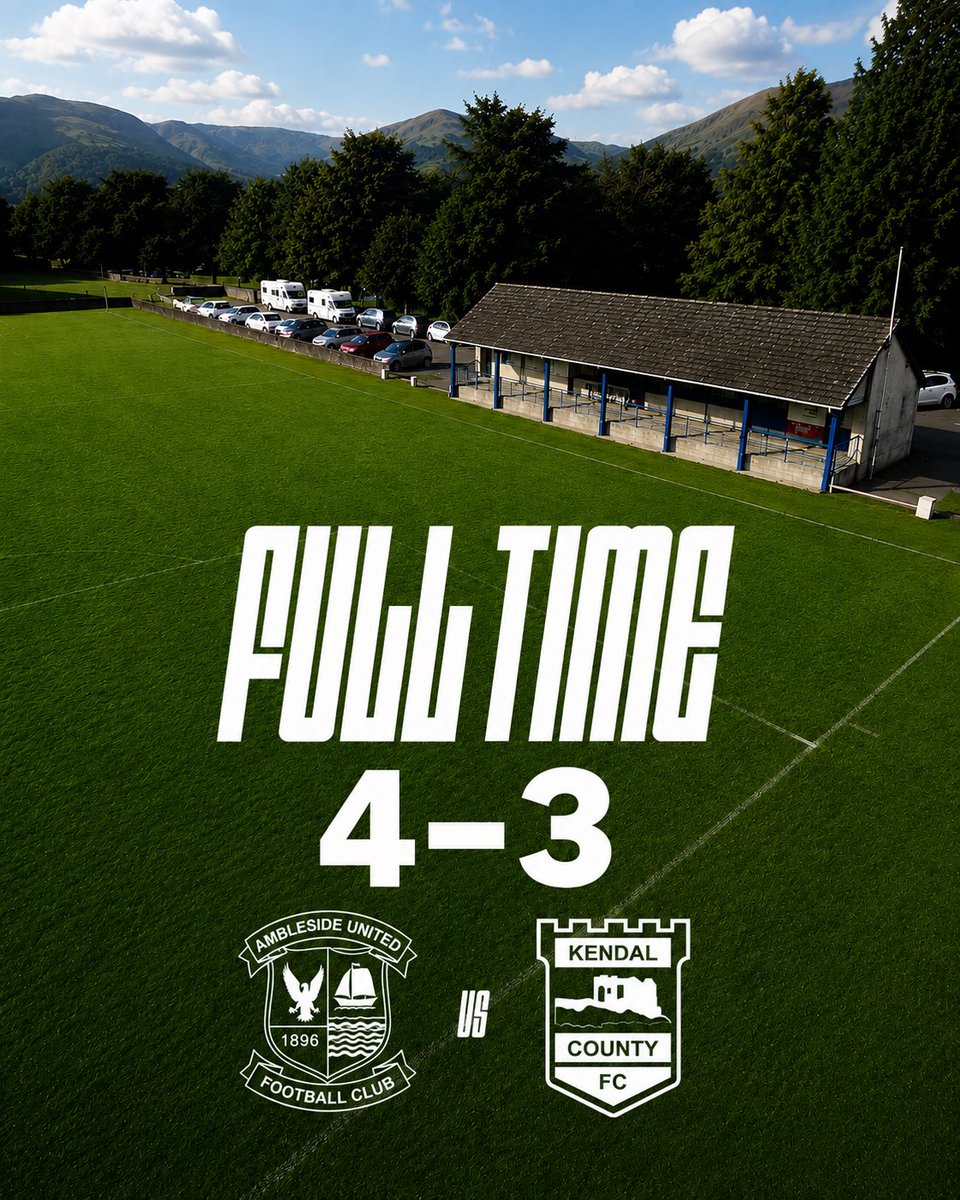 AUFC1896's tweet photo. WOW, GOALS GALORE 😍 

Our first league game of the season and we come out on top of the goal fest 🤪

Oli Orr with a hat trick and getting the winner MOM   🏆

Thanks for coming down @KendalCounty 👍🏽 https://t.co/Ri7l22IGfb