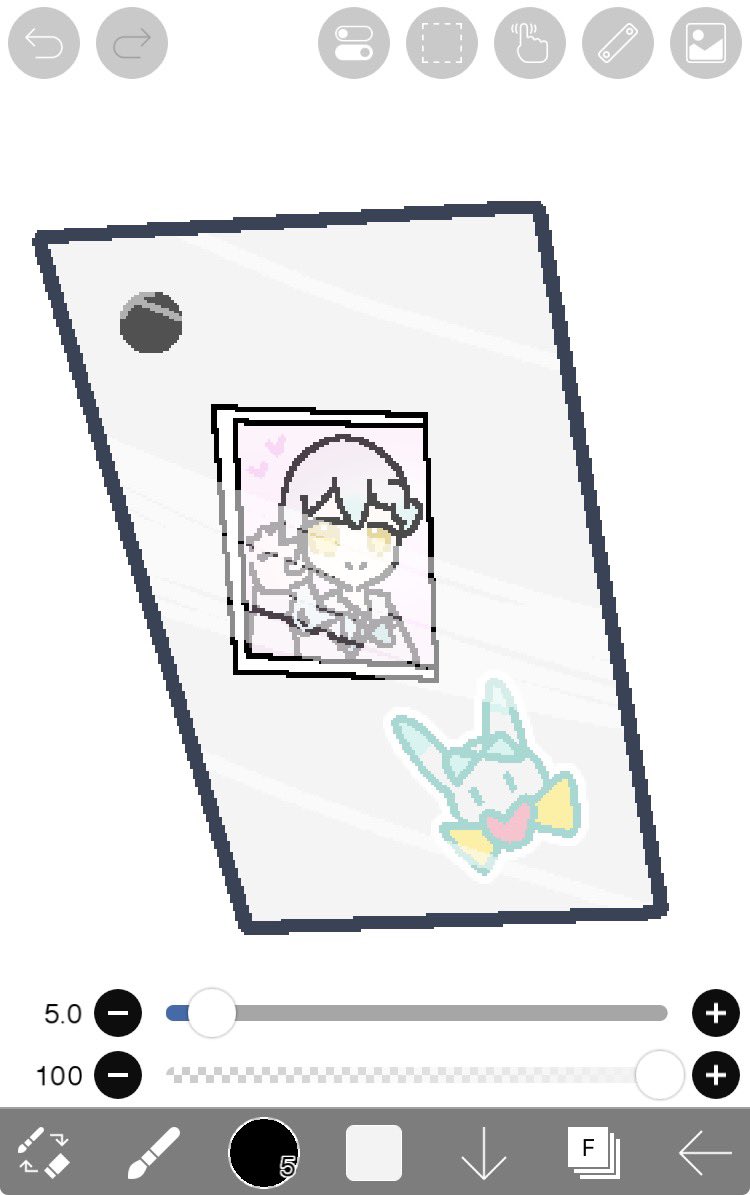 Pururyama's tweet photo. 無駄にスマホの裏書き込んだから見て見ての図
えふﾁｬﾝだいちゅきちゅっちゅ😘😘😘 https://t.co/JF383WKMee