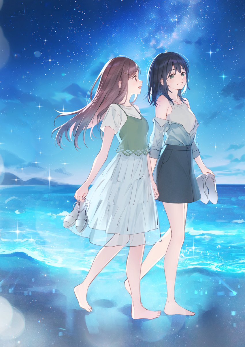 bunko_dengeki's tweet photo. ◤◢◤カバー公開◢◤◢

『安達としまむらSS3』
９月１０日発売

大学生になった二人の旅行先でのエピソードを描いた『彼女の思い出』のほか、書き下ろし多数の短編集、第三弾。

#あだしま https://t.co/eykytIkCPe