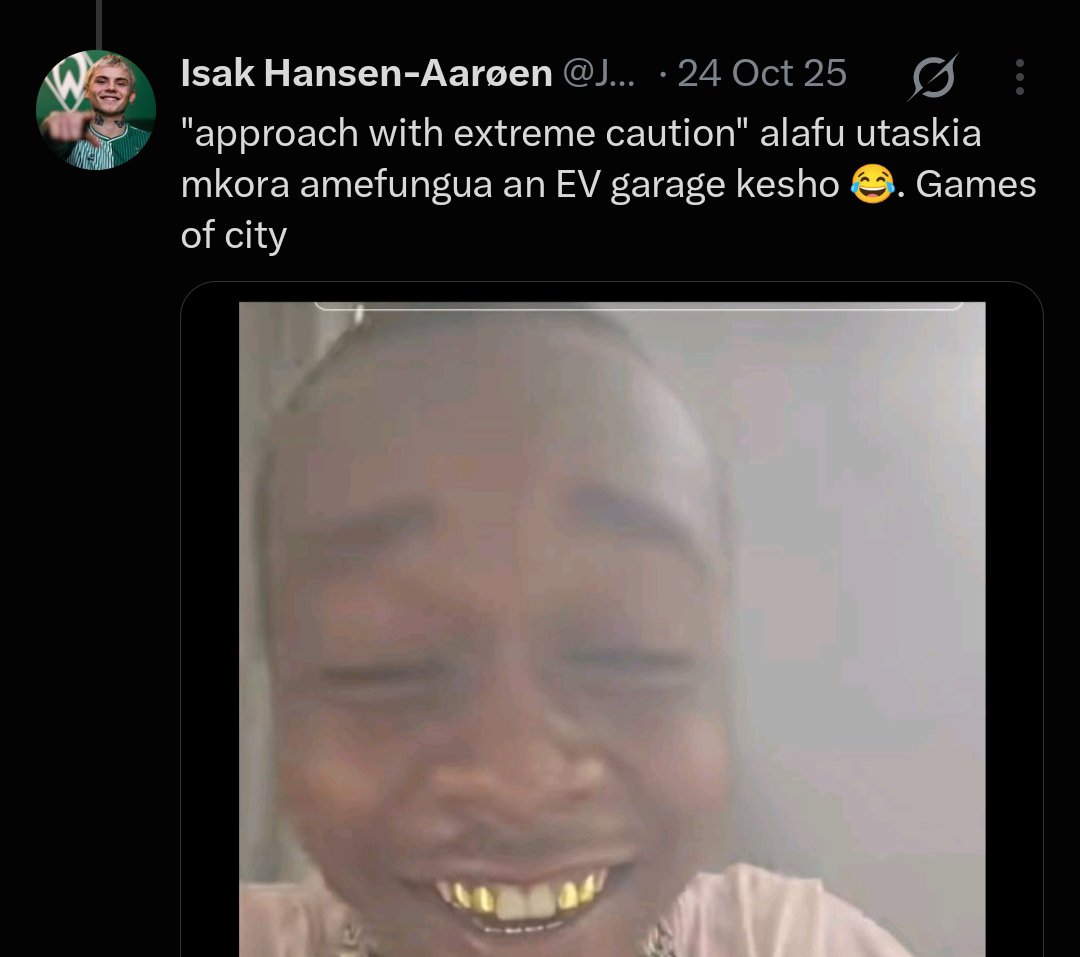 JammieNotnice's tweet photo. @alexmwanzo @equatormobility 😂 https://t.co/UvjiZzrYZA