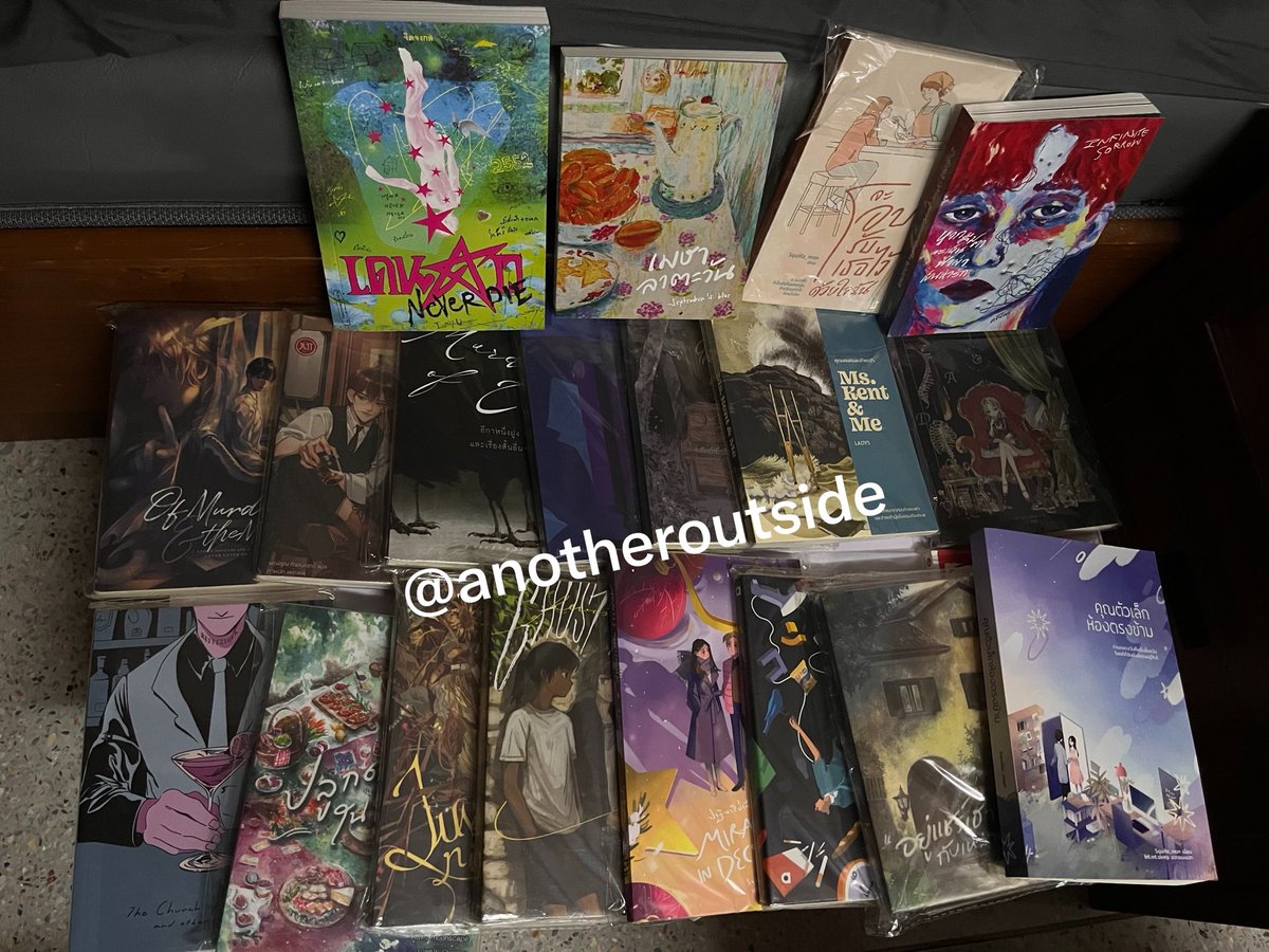 anotheroutside's tweet photo. ส่งต่อหนังสือมือสอง สภาพดี ส่วนใหญ่เก็บใส่ซีลหมด
📚ราคา 127.- ทุกเล่มค่ะ

เนื่องจากย้ายหอนำไปด้วยไม่ได้
📮 1-3 เล่ม ค่าส่ง 35
📮 4 เล่มขึ้นไปเหมาส่ง 50
📍นัดรับ BTS ได้

DM สอบถาม/ขอดูสภาพก่อนได้
#หนังสือมือสอง #ส่งต่อหนังสือมือสอง #เมษาลาตะวัน #ส่งต่อหนังสือมือสองสภาพดี #เดนดาว https://t.co/3FzG1G0aCZ