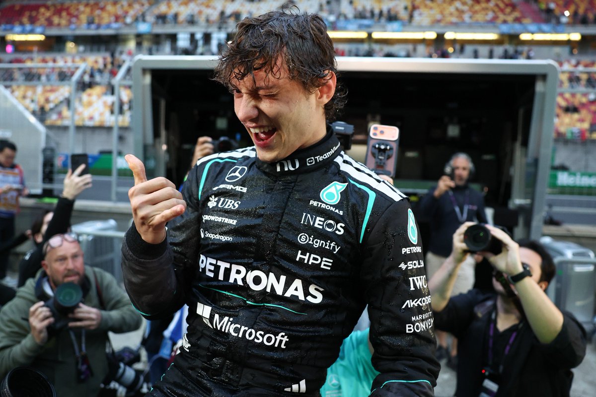 F1's tweet photo. The celebrations of the season so far 🙌🎉

#F1 https://t.co/ikL87UfSyq