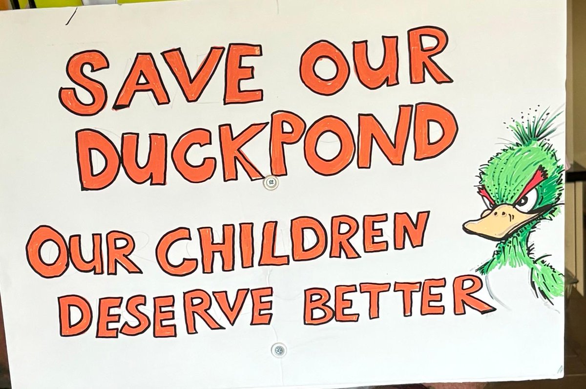 Angiemut's tweet photo. Sad to say we’re having to organise yet another rally to mourn our beloved duck pond 🦆💔
Sunday 20 September | midday
Royal Victoria Park, Bath
A year on and the pond is still in decline. Come show your support.
Full report from Bath Echo (5 Aug):
https://t.co/11tSlfSuNA
#MallardsNotBollards #SaveOurDuckPond#Bath
Please come and support us on the day our children deserve so much better 💔