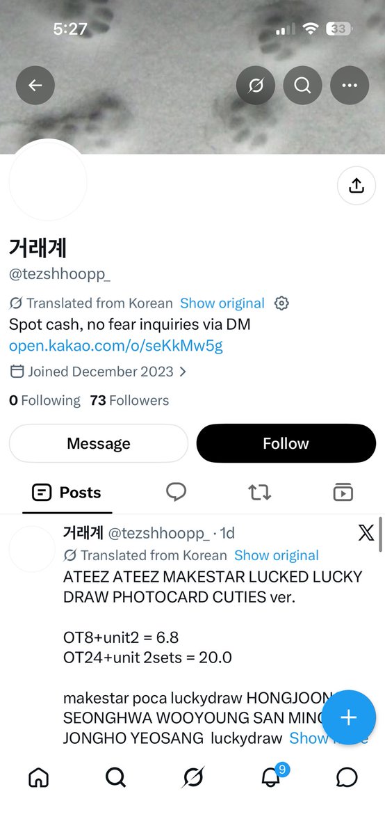 DrawnToYeol's tweet photo. Guess @/tezshhoopp_ is their new name now. #koreanscammer https://t.co/DOmQ7nZZPj