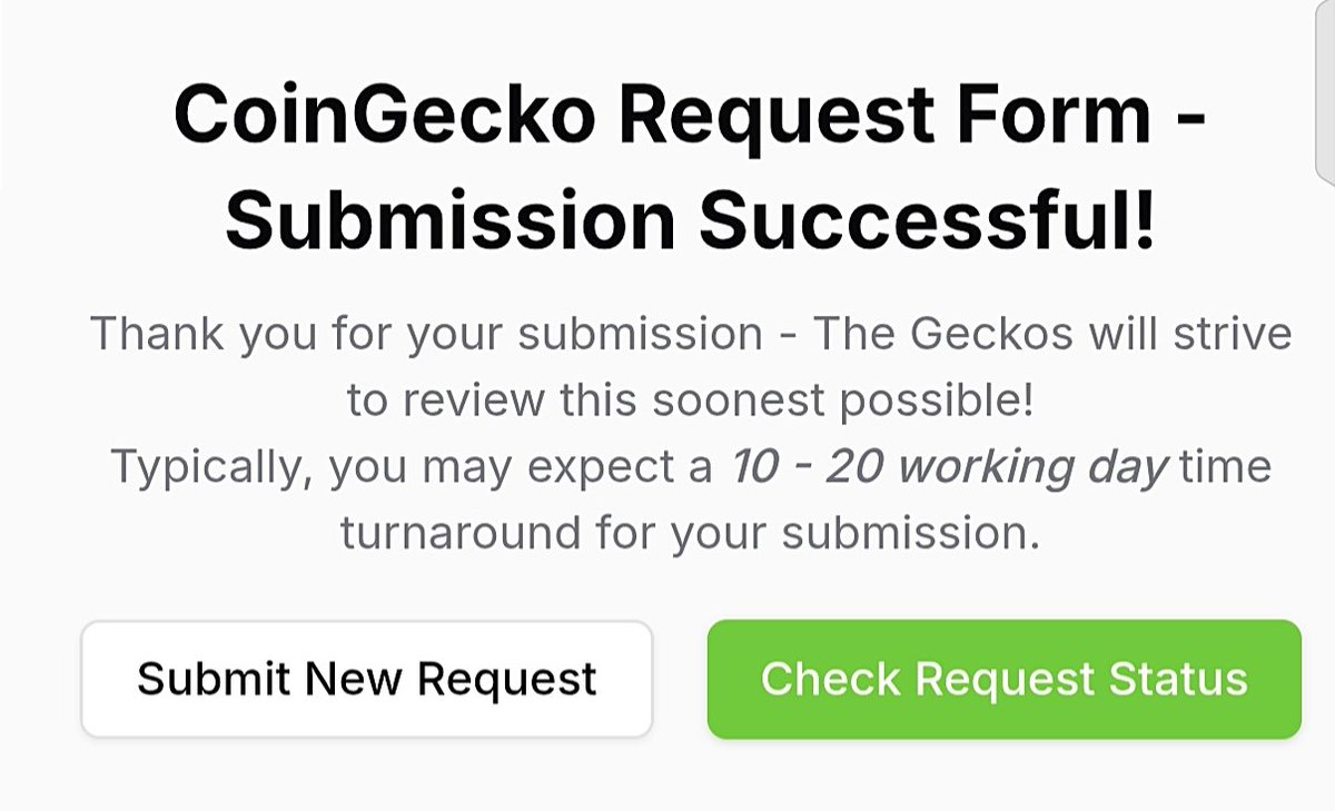 MonkeyCoin_BSC's tweet photo. Hello @coingecko 

Request ID: CL0608260015

Big Thanks! 

$Monkey 💎🙌🏻

Smart Contract: 0x684a1768c8d0098811017B7812c23978dd58c276

https://t.co/sXJsmxoEZd

99,9999999% have burned 🔥 https://t.co/PUL6YEmp29