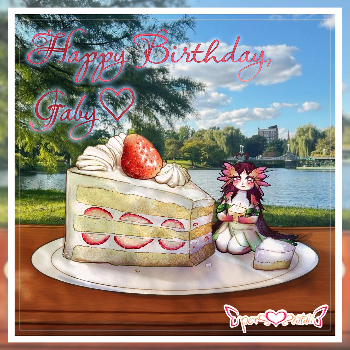 NatR107's tweet photo. Happy Birthday, @Artofgaby 🎉🌸

Hope you enjoy today and the year to come! https://t.co/wZOHcibmYE