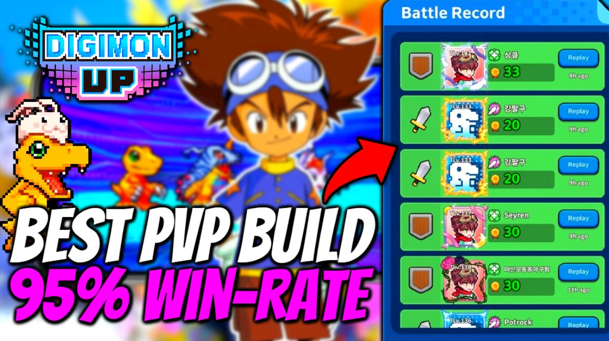 Pika0988's tweet photo. Best PvP Build [F2P] - Digimon Up
https://t.co/ngNYQCVZ8O
#DigimonUp #gacha #PikaGaming https://t.co/v0hD452Lzs