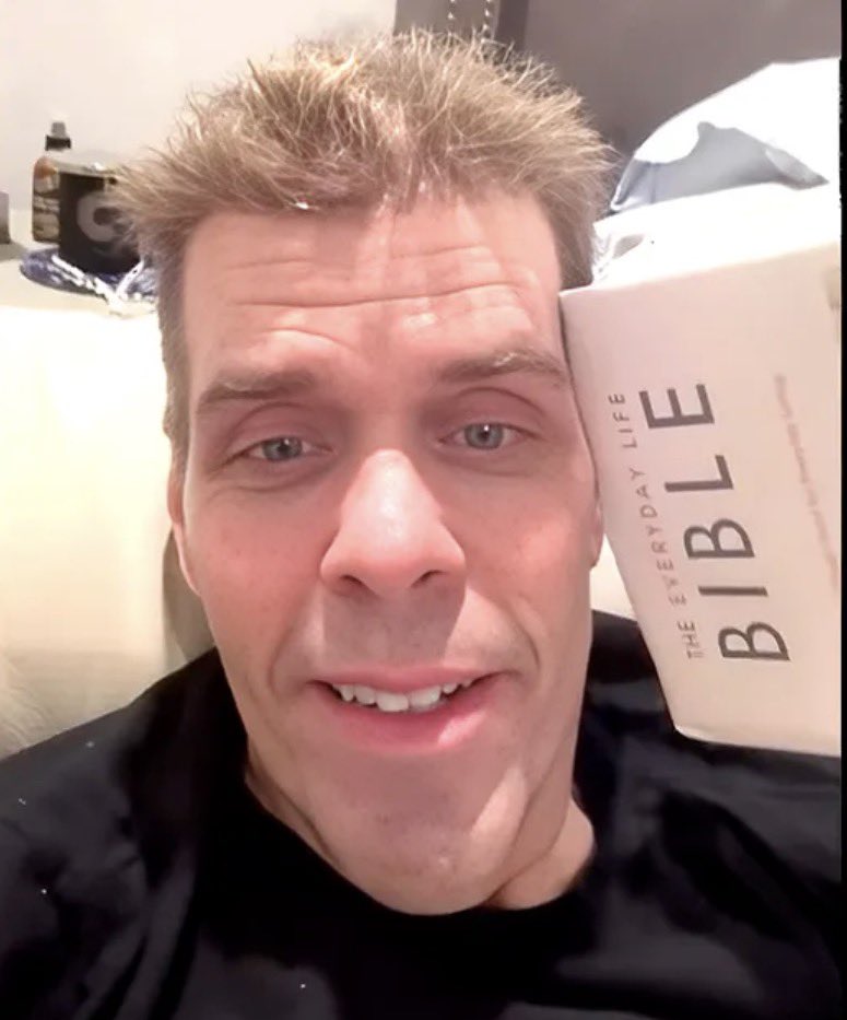 EllasArchive1's tweet photo. New details have emerged regarding Perez Hilton’s hospitalization after an apparent self-harm incident that was livestreamed on TikTok. 

According to his family, he is able to communicate, a positive sign in his recovery. They also voiced concerns over the limited updates they’ve received from those involved in his care.