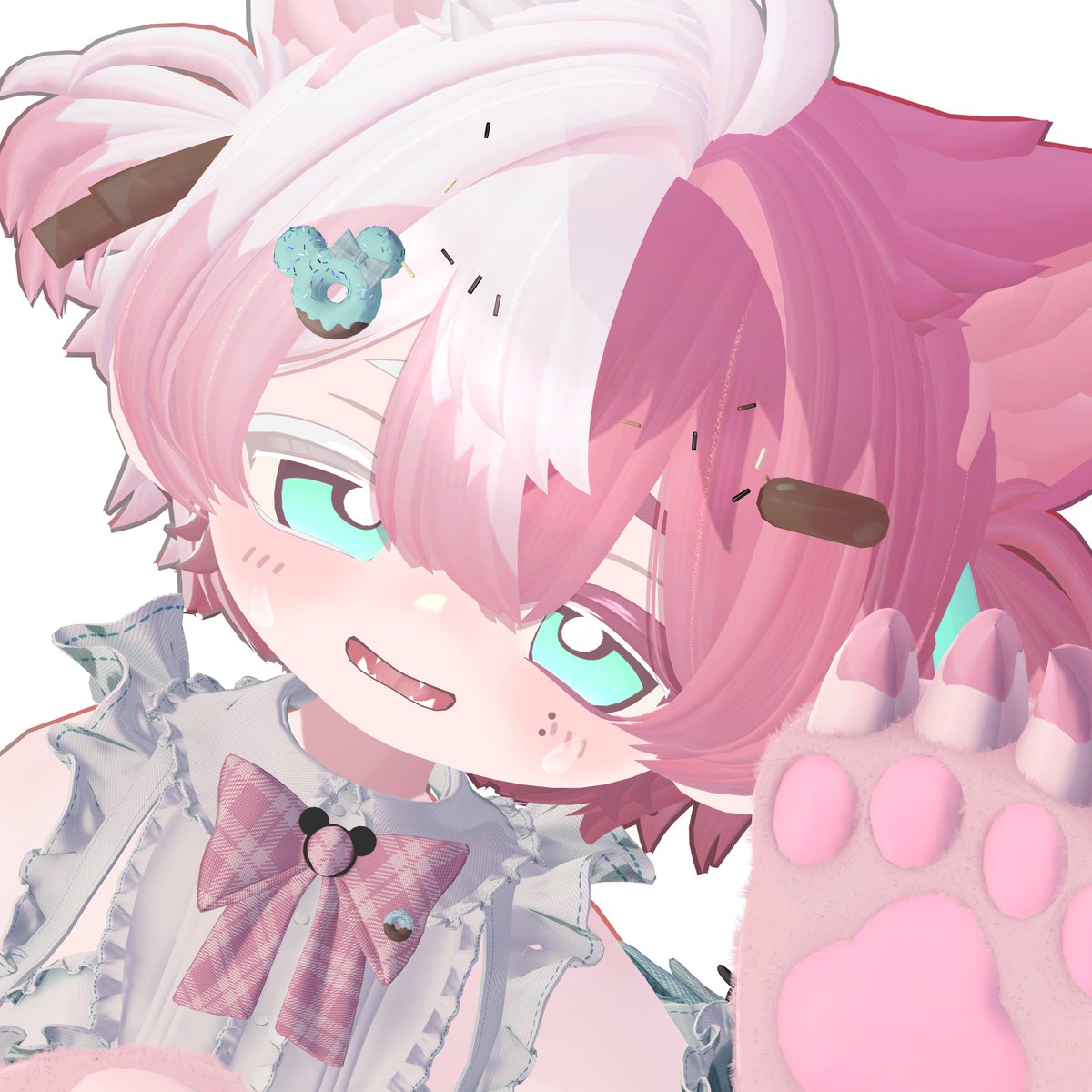 0o_r_f_w_o0's tweet photo. ここに私の可愛いがすべて詰まってる；；💚🤍🖤🩷

#Sashimy_3D #DrizveilAVA https://t.co/bM46KlGqyr