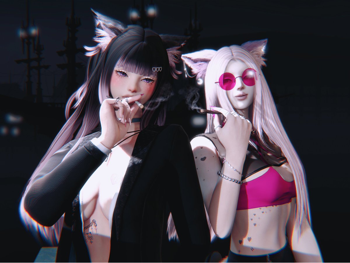 AtrociaBella's tweet photo. We get along too well π
@PookieNima
#gposers #reshade https://t.co/cjw4cCXxyG