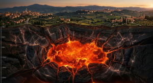 RobyChil's tweet photo. Sotto la #Toscana si cela un #colossale #sistema #magmatico.
Gli #scienziati #hanno #scoperto un'enorme massa di magma in #profondità sotto la Toscana, anche se la regione mostra #pochi degli #indizi #superficiali tipicamente...
Continua a leggere qui: https://t.co/OZcjT4cZDp https://t.co/iFxo9ZClB3