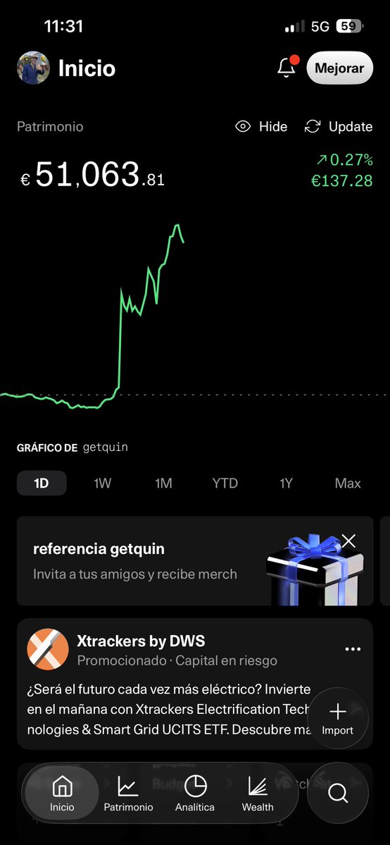 SaezTrivino's tweet photo. Superados los 50k y mi objetivo ahora es intentar superar con margen los 60k. Últimas compras $MCD https://t.co/VVyoW5vbxP