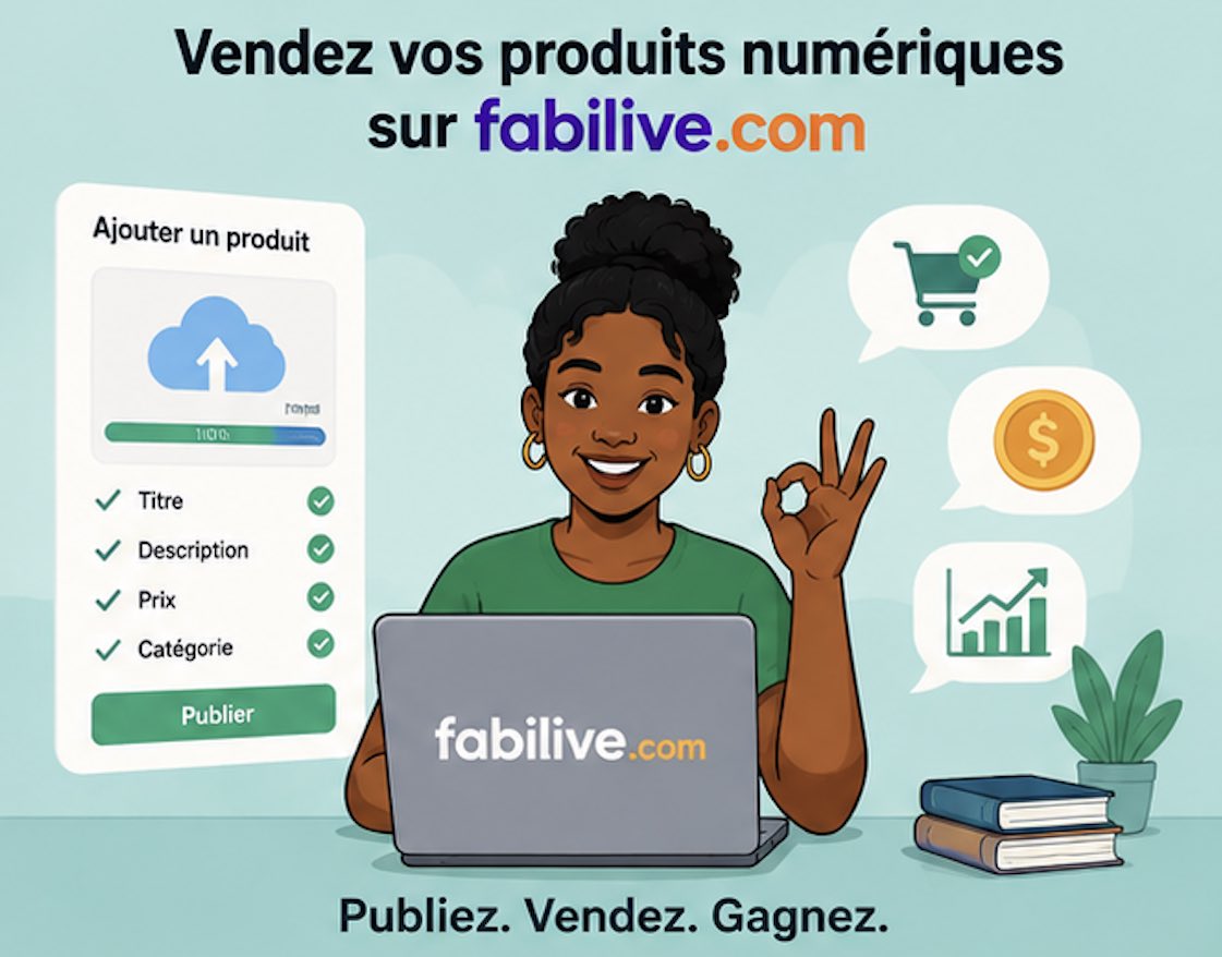 FabiLive4's tweet photo. Fabilive - Place de marché en ligne au Cameroun pour les produits, l'hébergement, les réservations de bus et les produits numériques. Nous mettons en relation acheteurs et vendeurs ; le commerce prend vie.
#OnlineMarketplaceCameroon #DigitalProducts https://t.co/PmlA25DCJK