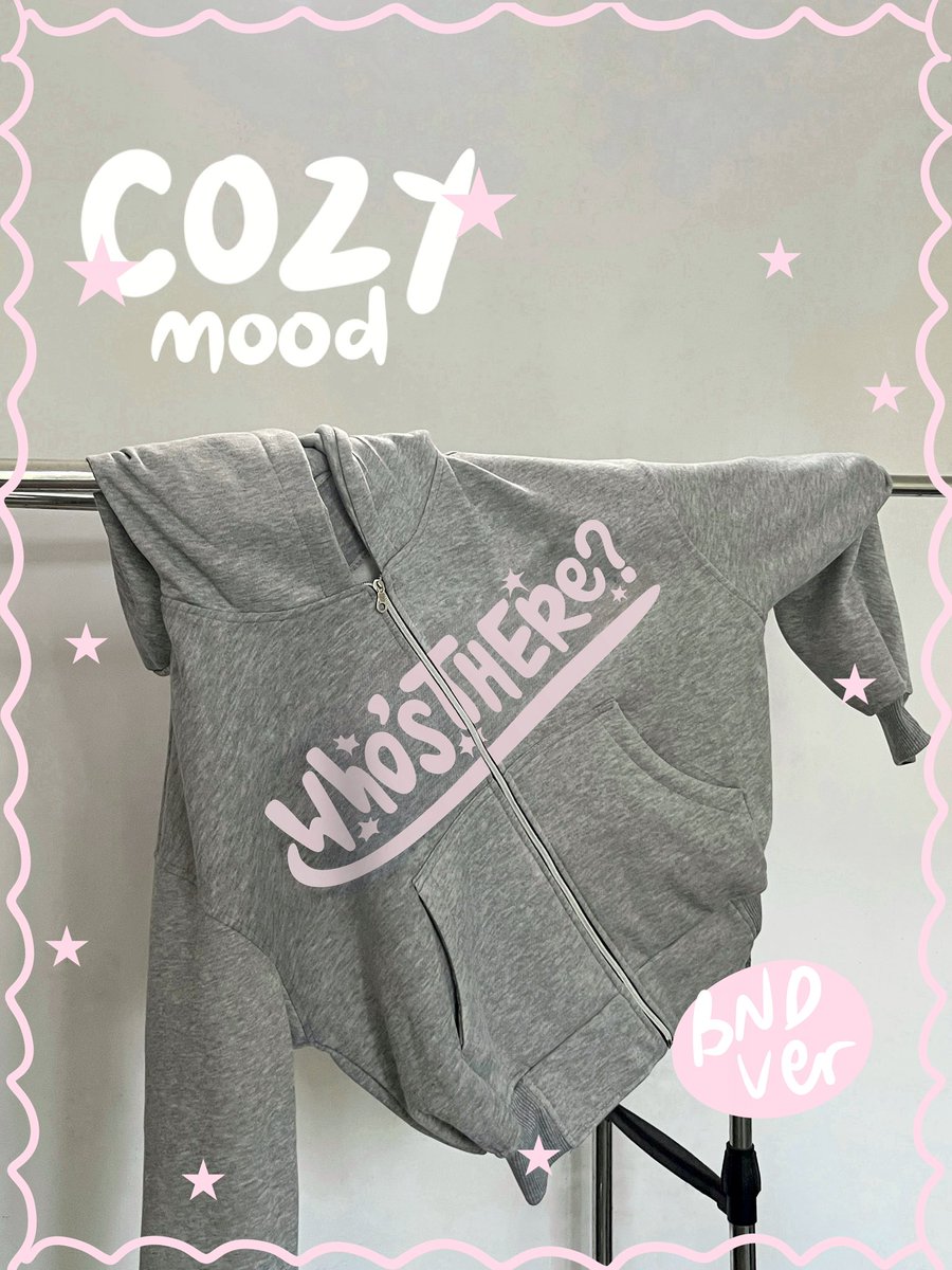 piebananamcd's tweet photo. [like rt are very appreciated]

Open Pre Order Cozy Mood Hoodie by @piebananamcd 

Seventeen | Boynextdoor | Cortis | NCT

🗓️ close pre order 10 Agustus 2026
💰 DP: 110K

detail on:

https://t.co/izgE14ohUp

WW GOs are welcome please contact me <3 https://t.co/nY25WVyuwy