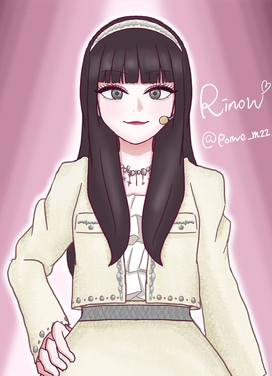 pome_m22's tweet photo. たま〜に絵を描いてる桃奈ペンです🍑
 #ME_I_fanart  #ME_I  #笠原桃奈 https://t.co/oYyJ0rd62c