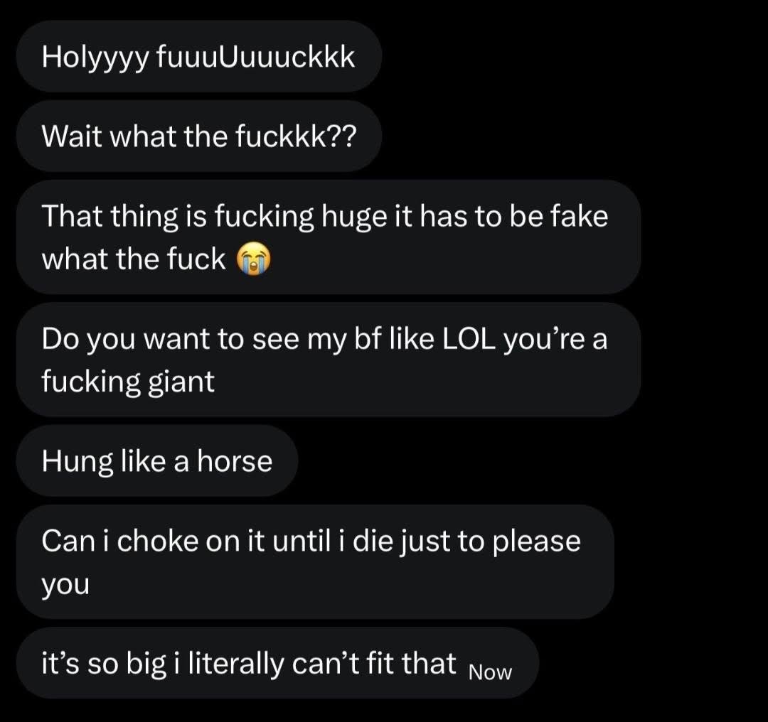 JOXI1_1's tweet photo. just a teen with a fat fucking cock :p
#nsfwtwt #hung #bwc
#bigdick #reaction #horny #bwc #bbc #bigcock #dm #dickrate #nsfwtwtًً #sext
#nsfw #horny #hung #nudes #monstercoc #horse https://t.co/pXxyzFSQsy