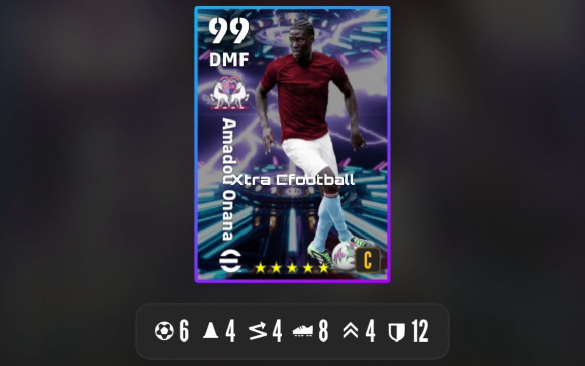 TheJosephDev's tweet photo. Highlight Amadou Onana (Anchor) has been added to the eFootball Point Shop! 🎁💥

Exchange Cost: 5,000 eFootball Points
Available Until: September 1, 2026

#eFootball https://t.co/jbxD9ZqVmt